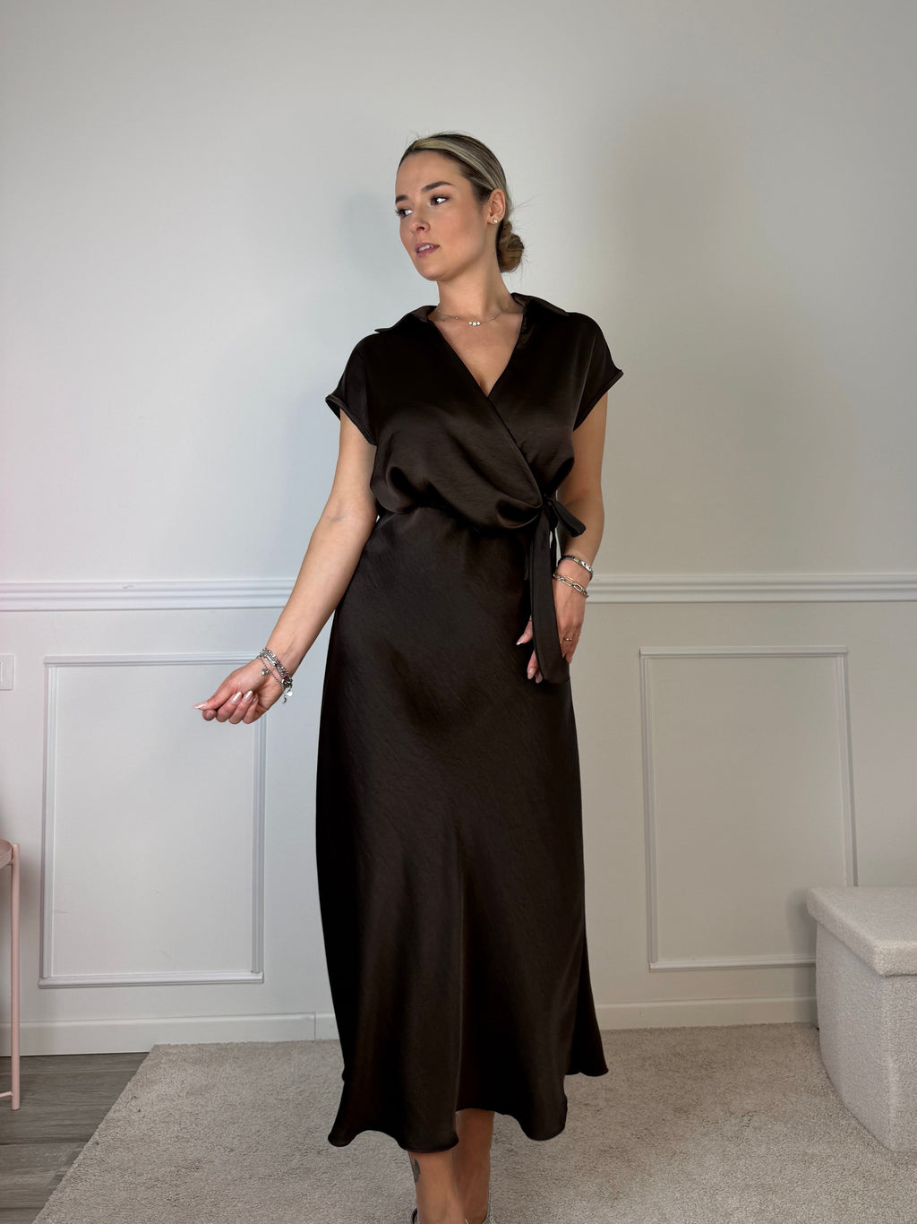 Camicia in raso PETRA