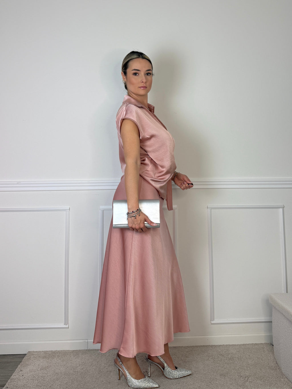 Camicia in raso PETRA