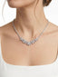 Collana argento tennis con strass a fiore - Follie by Alice