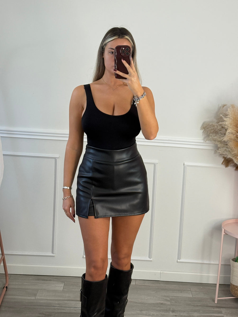 Body girocollo smanicato