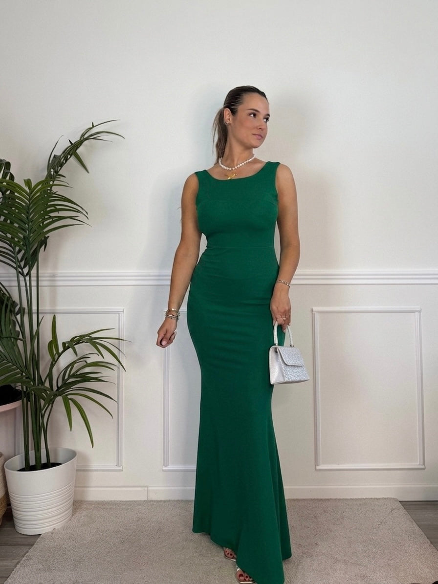 Vestito lungo con ruches FIOCCO - Follie by Alice Immagine secondaria del prodotto