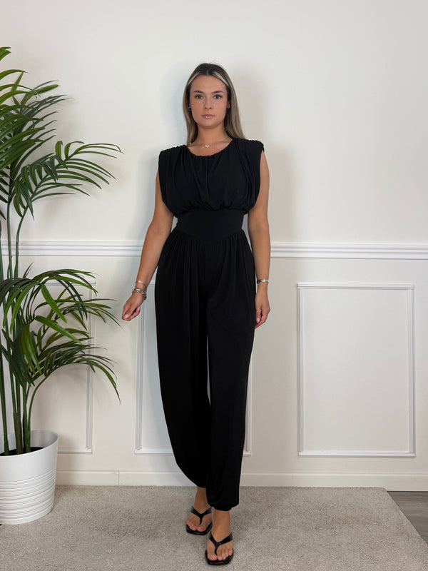 Tuta jumpsuit a clessidra AURA