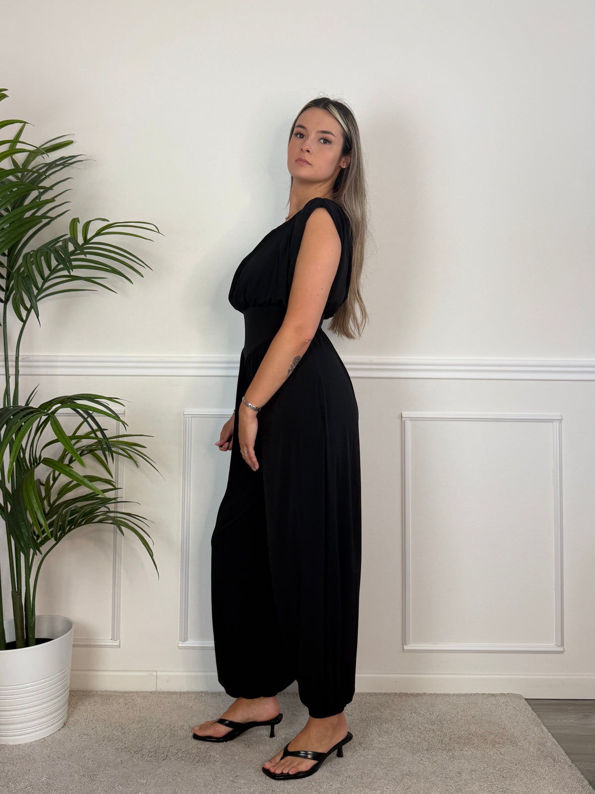 Tuta jumpsuit a clessidra AURA