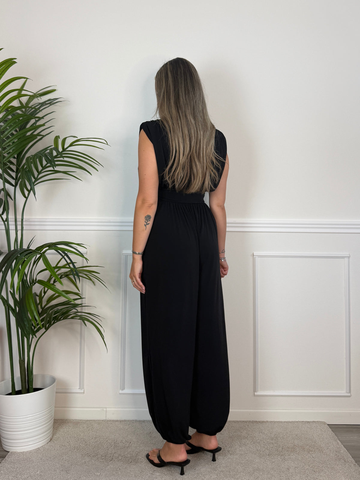 Tuta jumpsuit a clessidra AURA