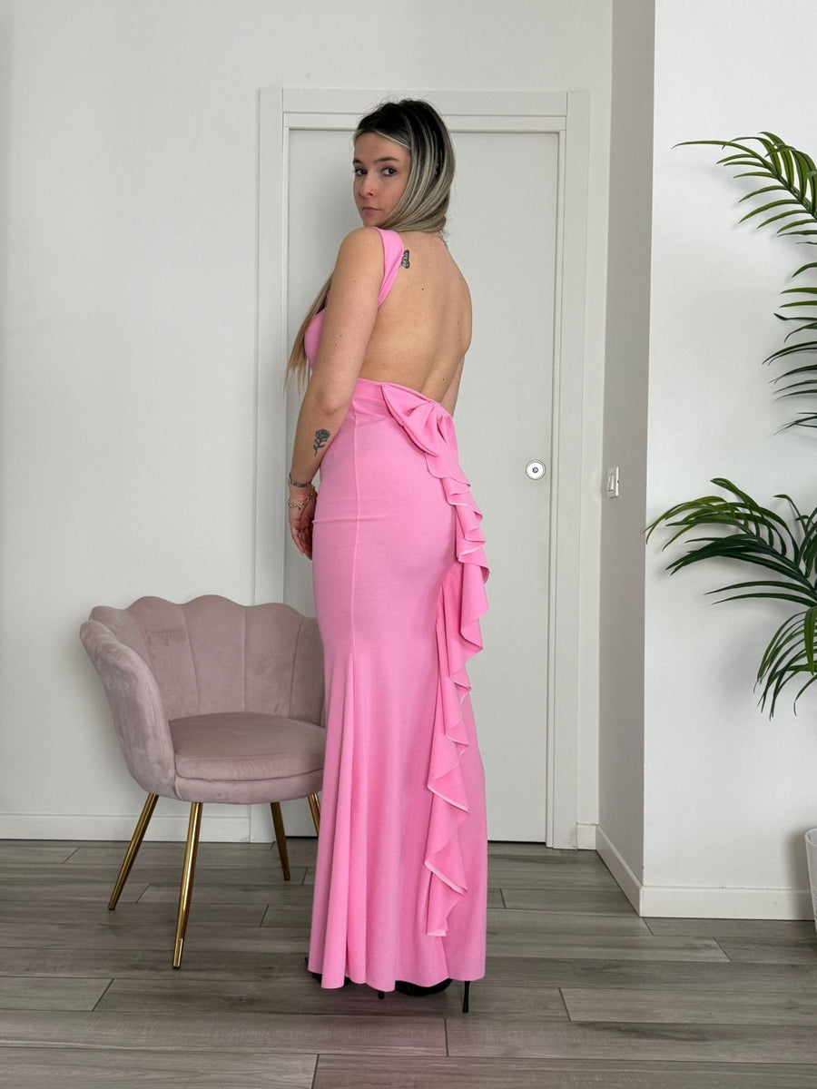 Vestito lungo FIOCCO