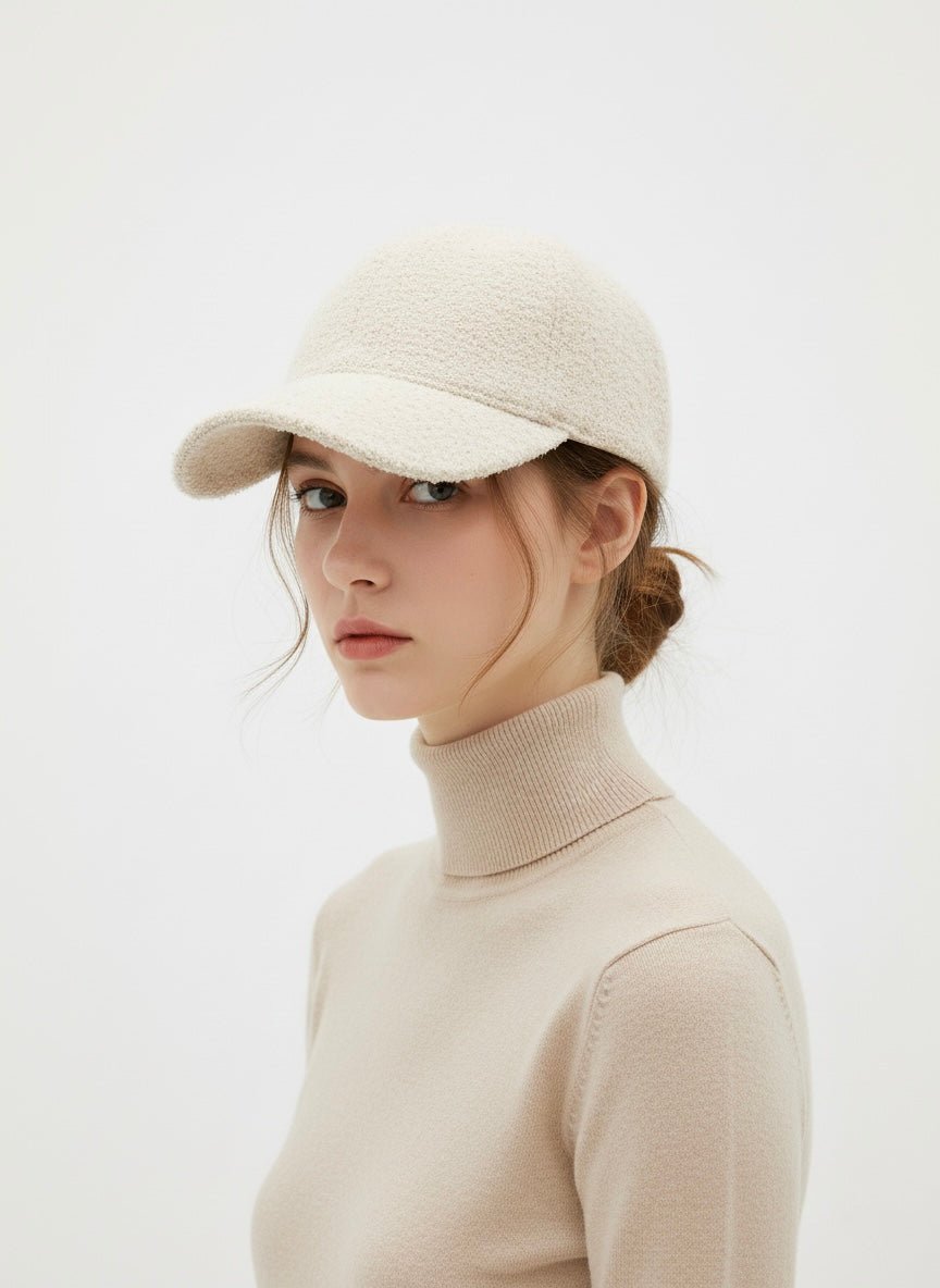 Berretto effetto peluche con brillantini - Follie by Alice