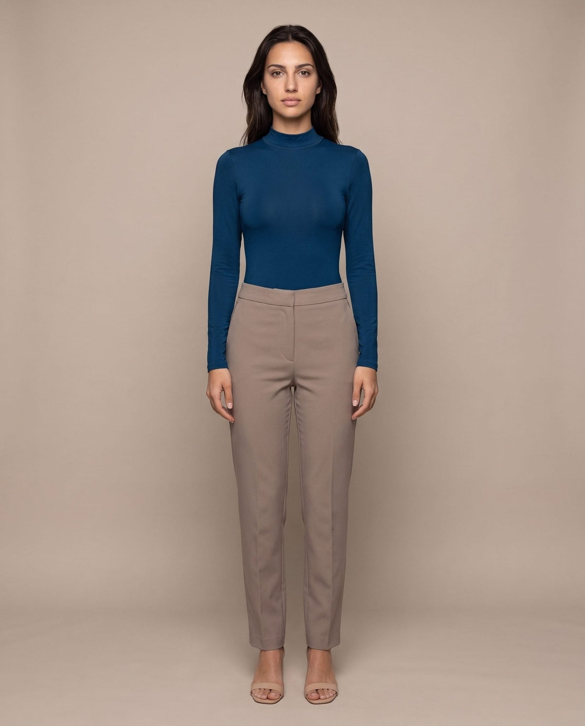 Body a maniche lunghe in satin - Follie by Alice