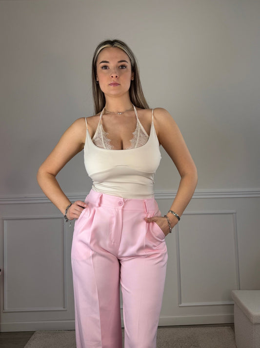 Body con inserto in pizzo LACE DREAM - Follie by Alice 1536