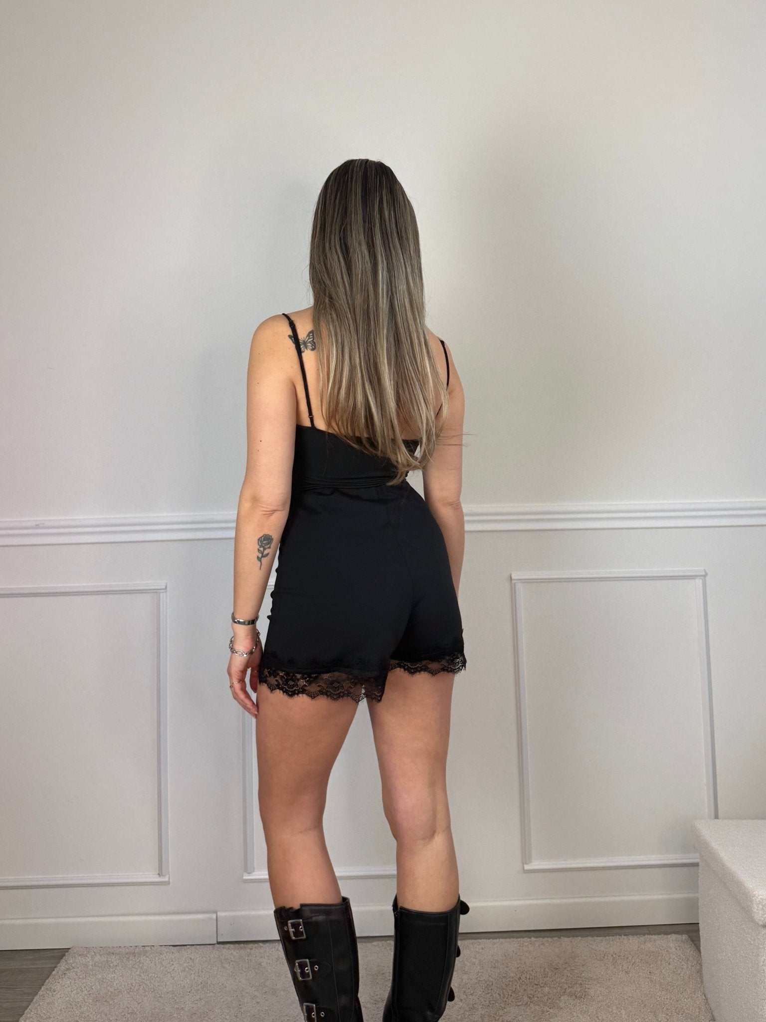 Body con inserto in pizzo LACE DREAM - Follie by Alice