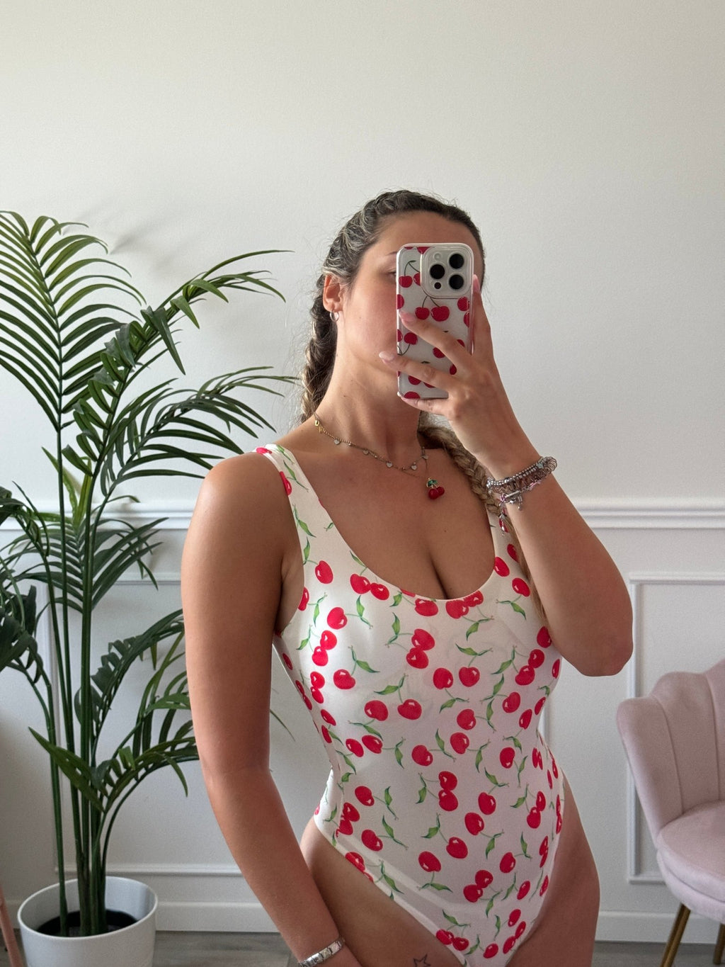 Body con stampa ciliegie - Follie by Alice