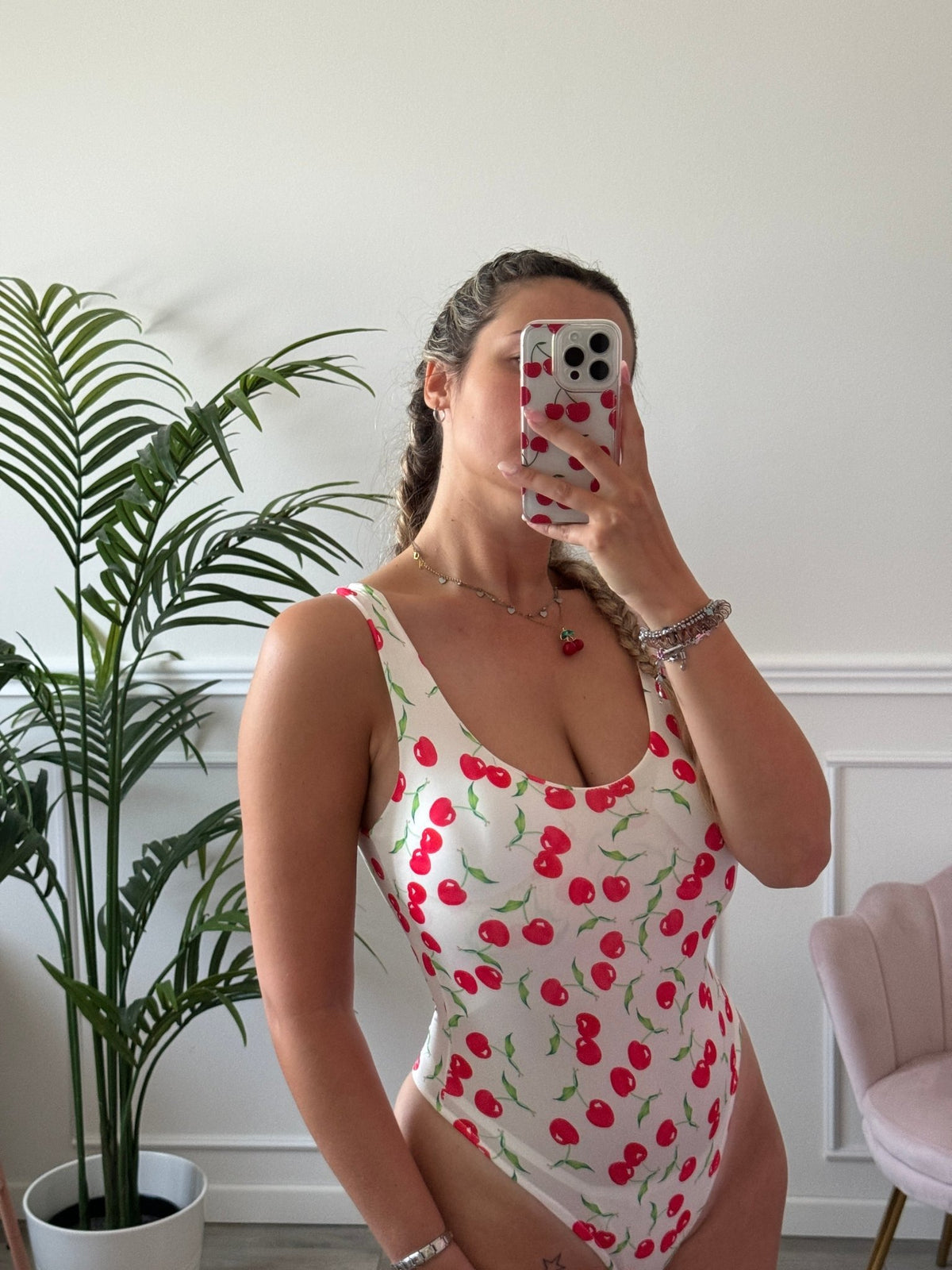 Body con stampa ciliegie - Follie by Alice