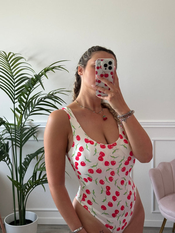 Body con stampa ciliegie - Follie by Alice