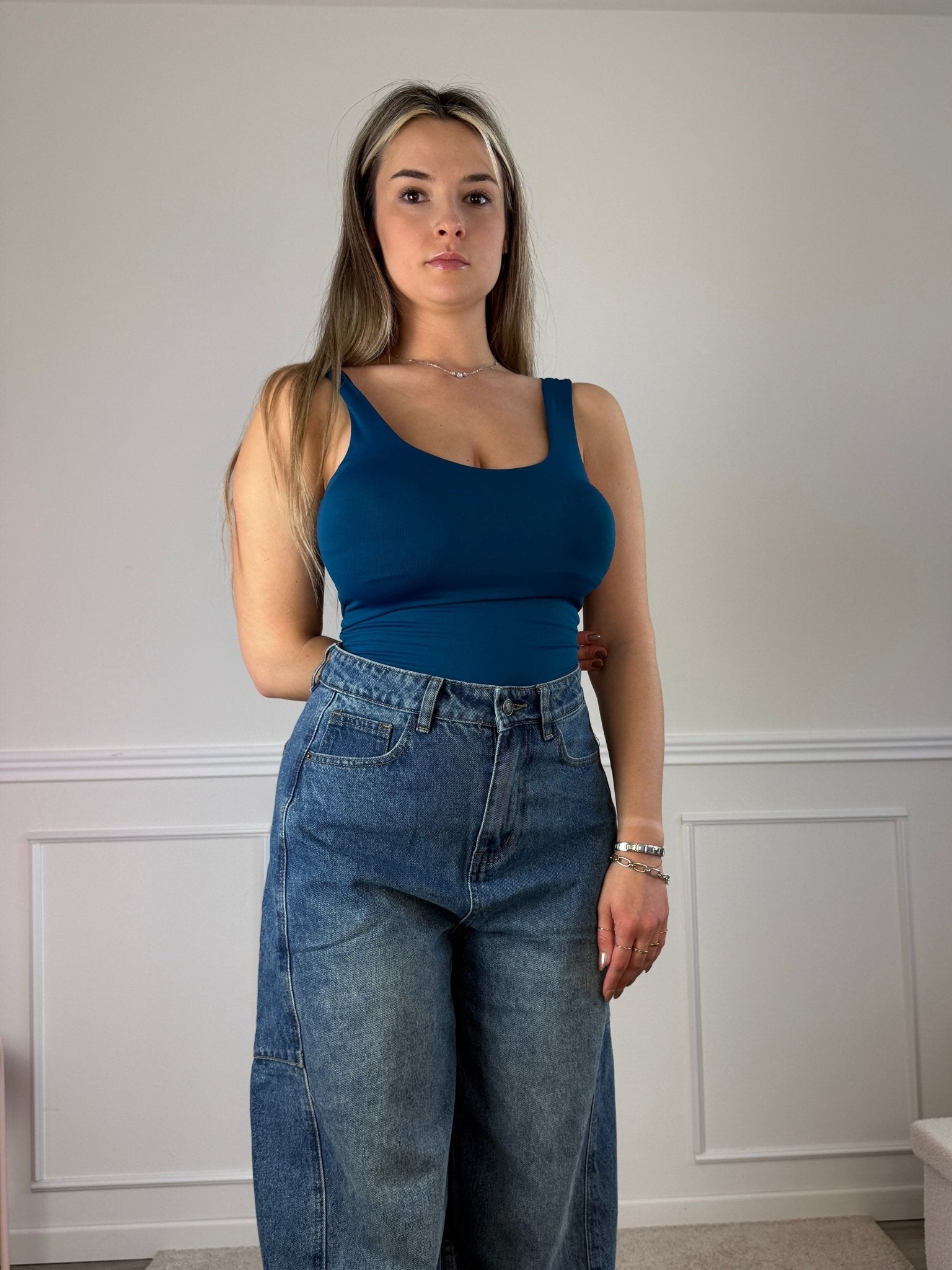 Body girocollo smanicato LENA - Follie by Alice