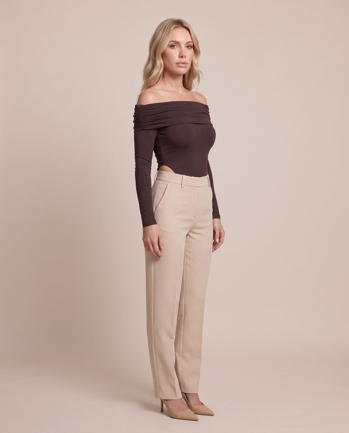 Body maniche lunghe a fascia LEVANTE - Follie by Alice