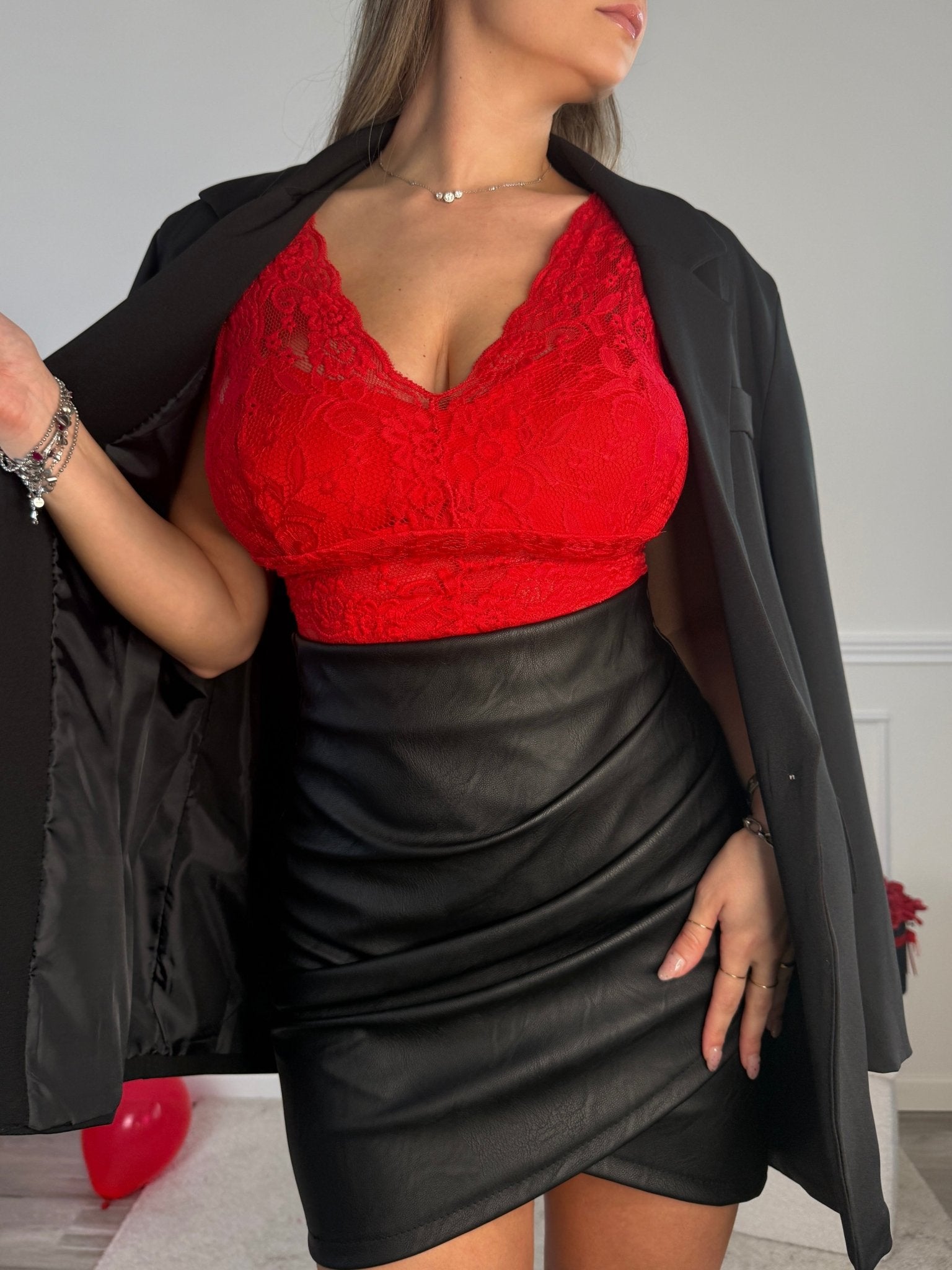Body ricamato in pizzo - Follie by Alice