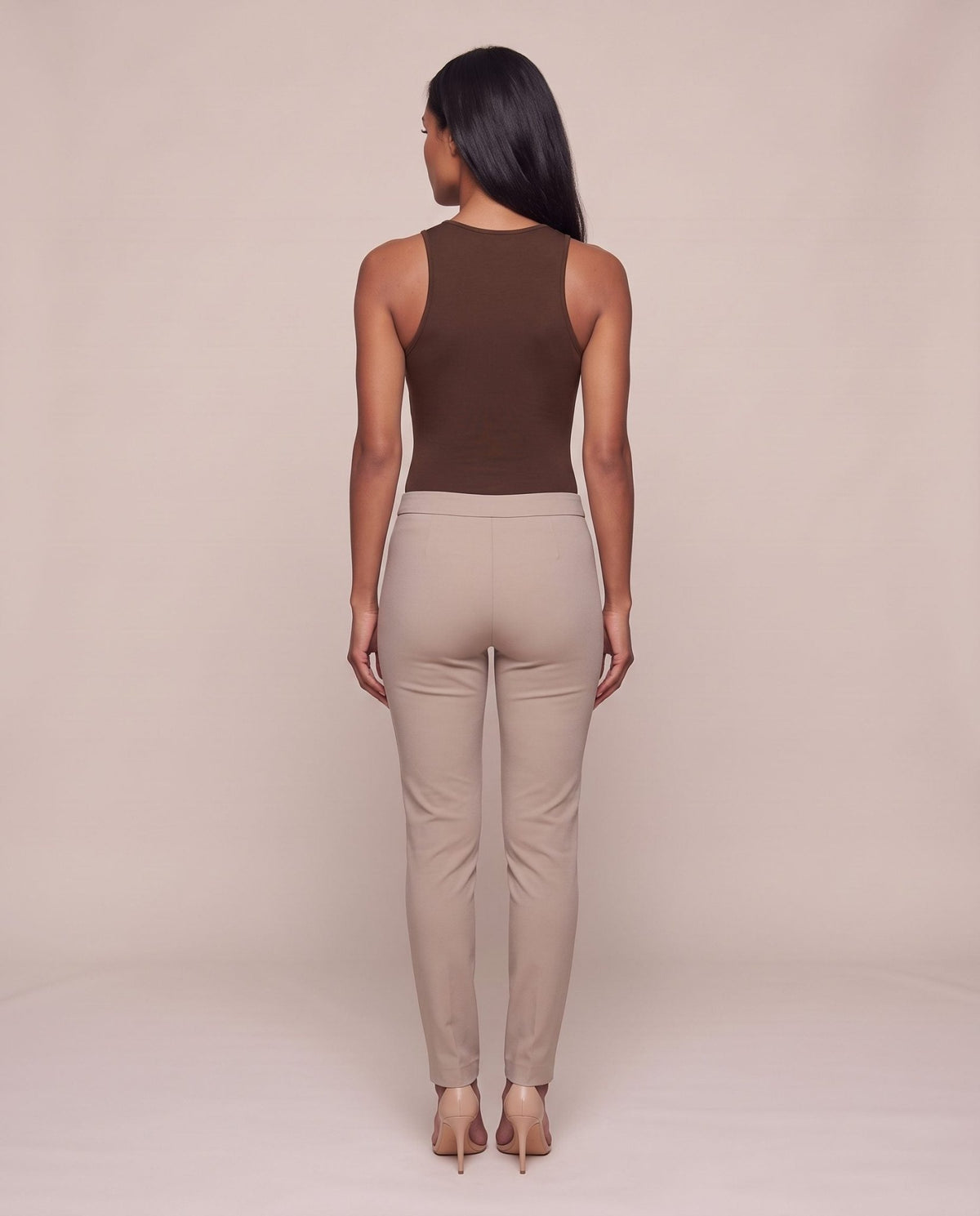 Body smanicato in raso ALBA - Follie by Alice
