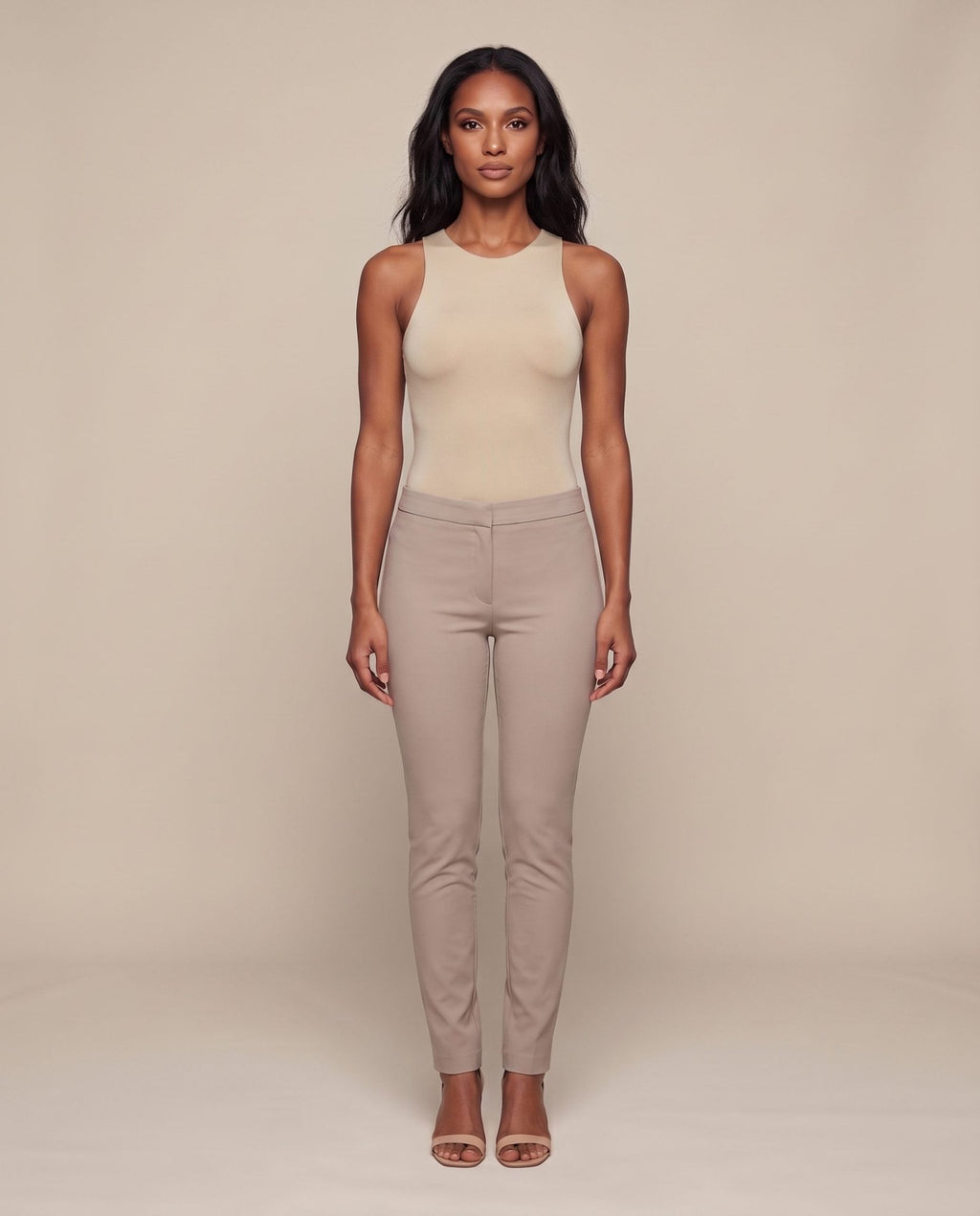 Body smanicato in raso ALBA - Follie by Alice