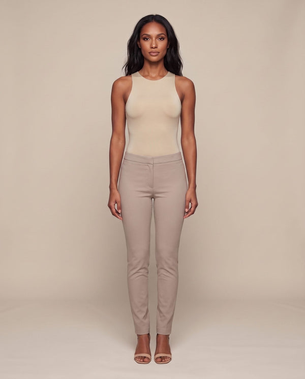 Body smanicato in raso ALBA - Follie by Alice