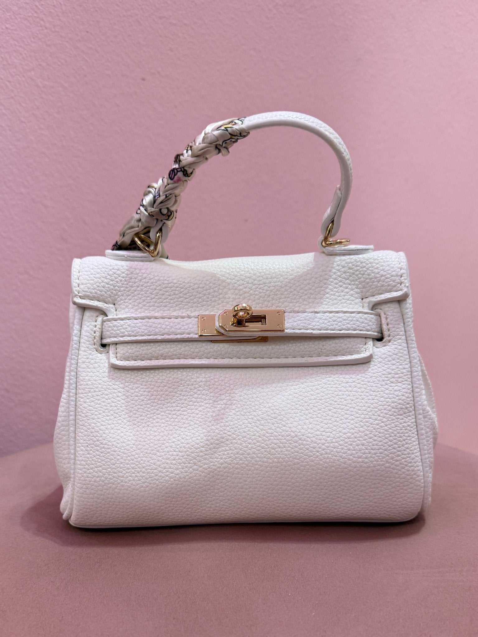 Borsa a mano con fermaglio a lucchetto - Follie by Alice