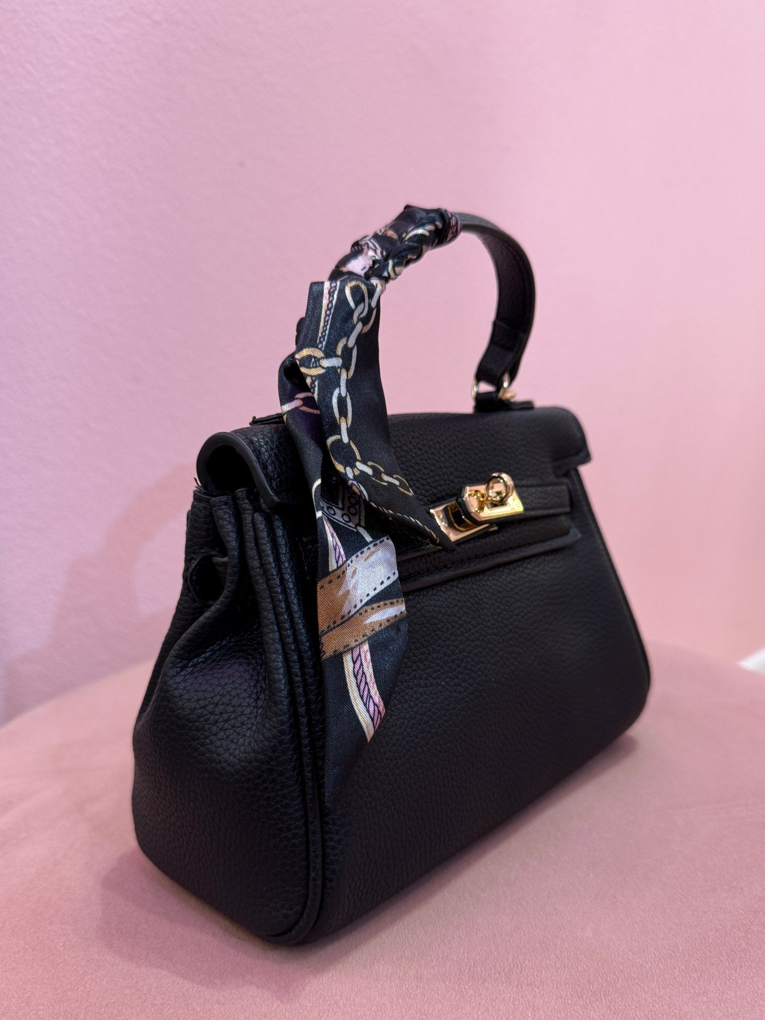 Borsa a mano con fermaglio a lucchetto - Follie by Alice