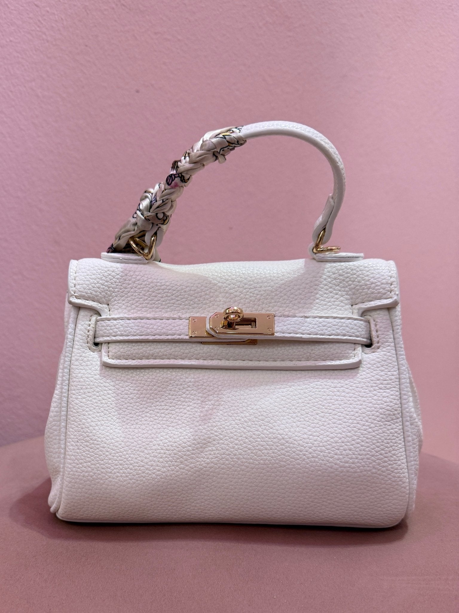 Borsa a mano con fermaglio a lucchetto - Follie by Alice