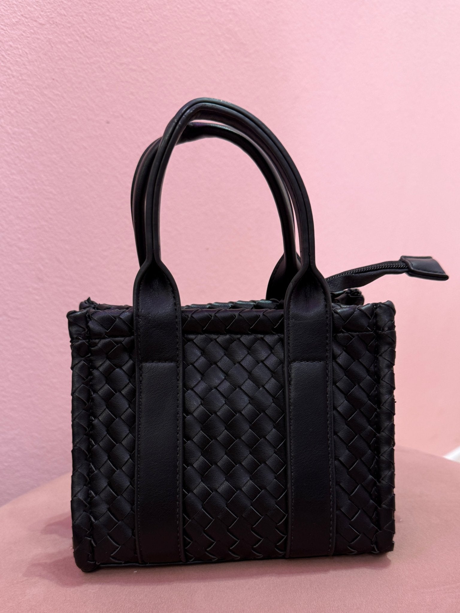 Borsa a mano effetto intrecciato - Follie by Alice