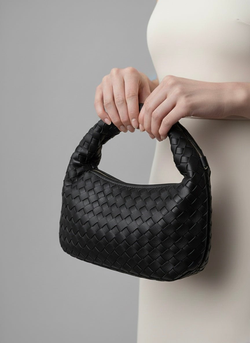 Borsa a mano effetto intrecciato - Follie by Alice