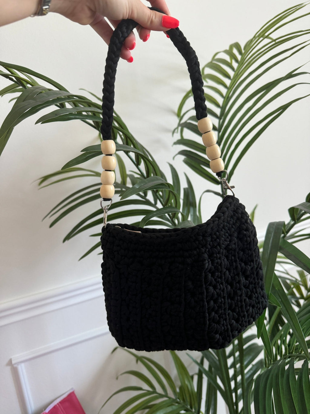 Borsa mare piccola effetto intrecciato - Follie by Alice