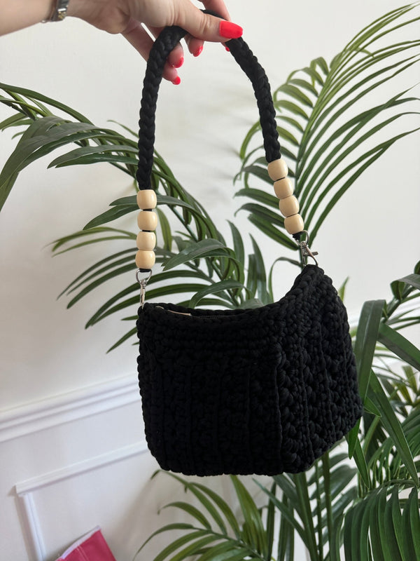 Borsa mare piccola effetto intrecciato - Follie by Alice