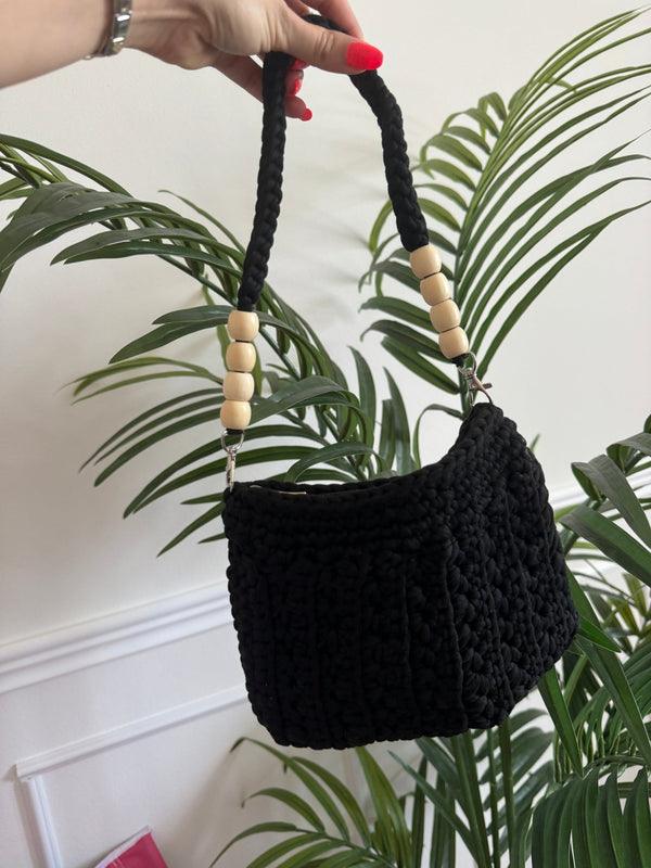 Borsa mare piccola effetto intrecciato - Follie by Alice