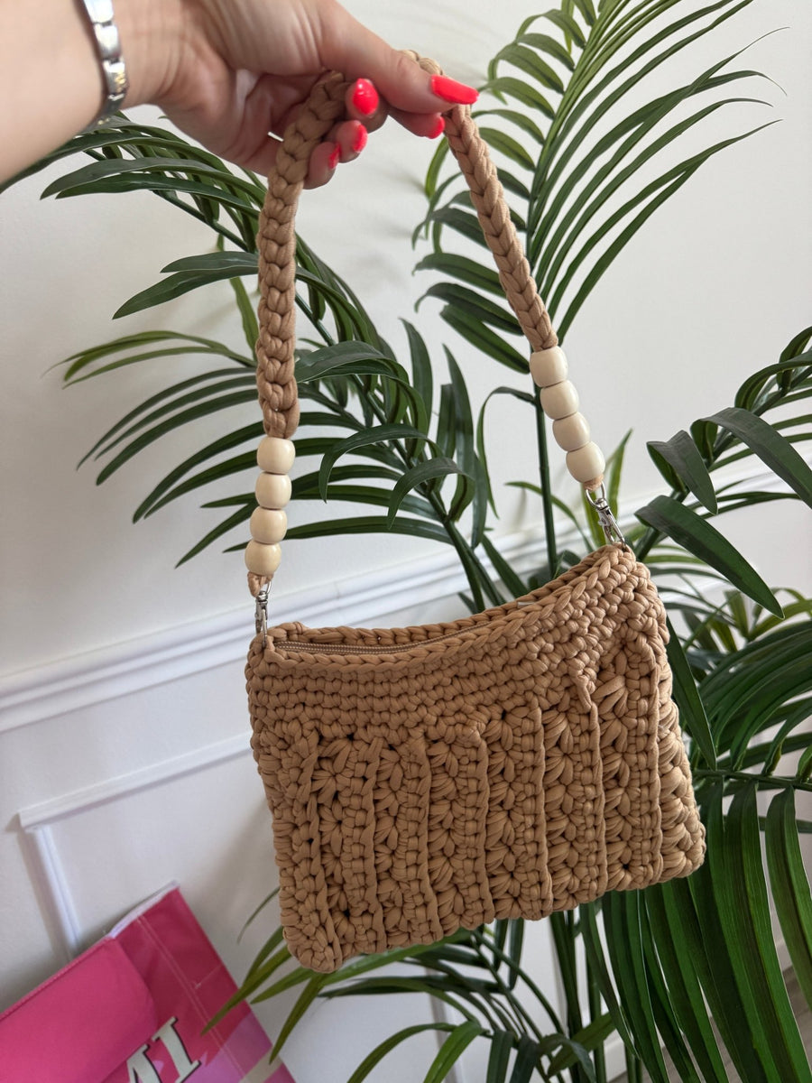 Borsa mare piccola effetto intrecciato – alternate
