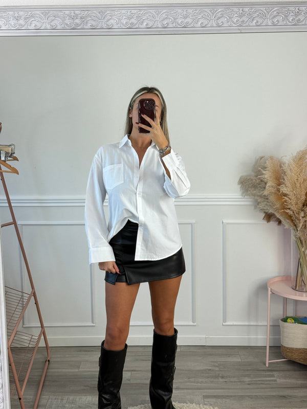 Camicia a maniche lunghe con taschino - Follie by Alice