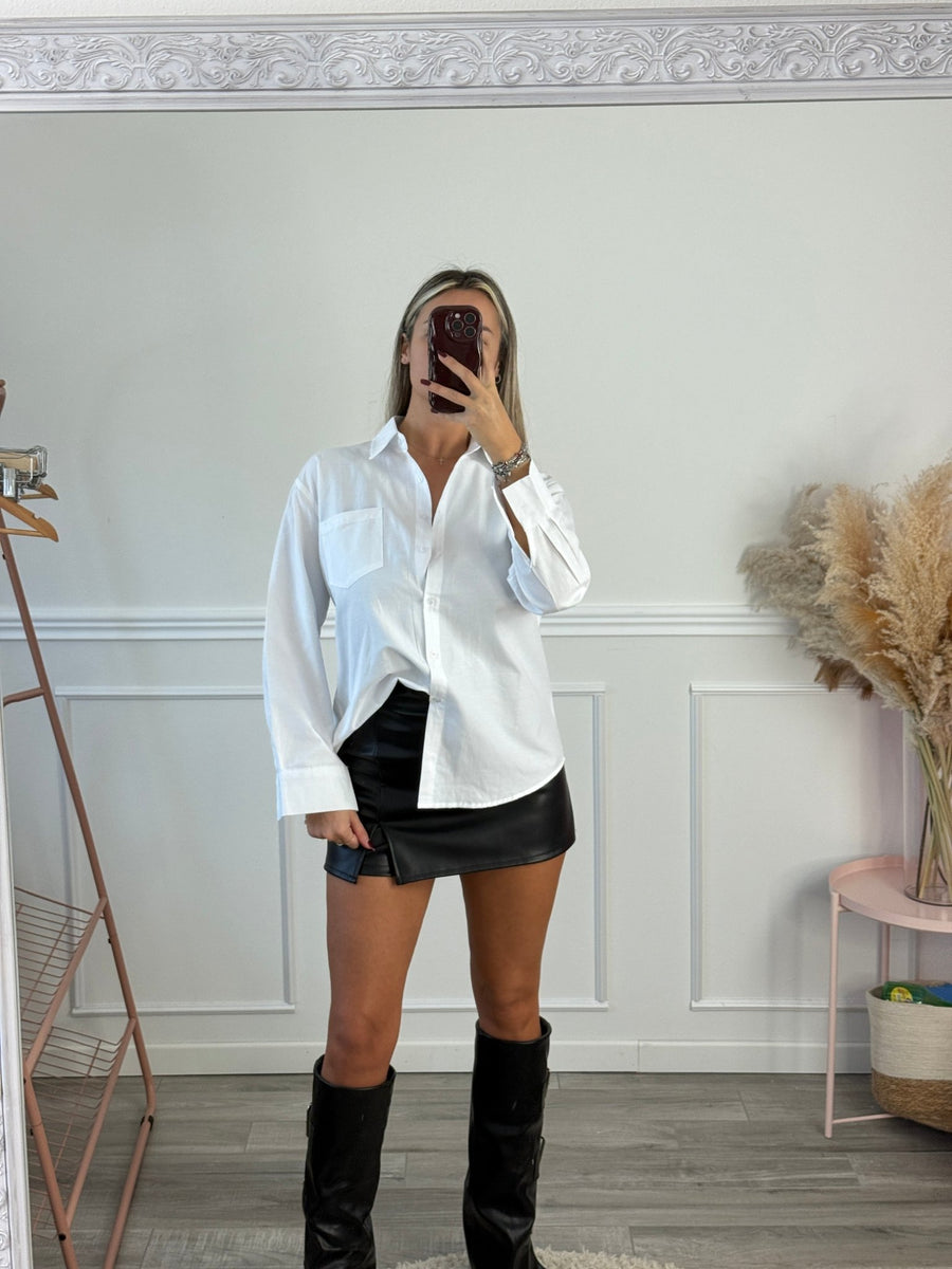 Camicia a maniche lunghe con taschino – alternate