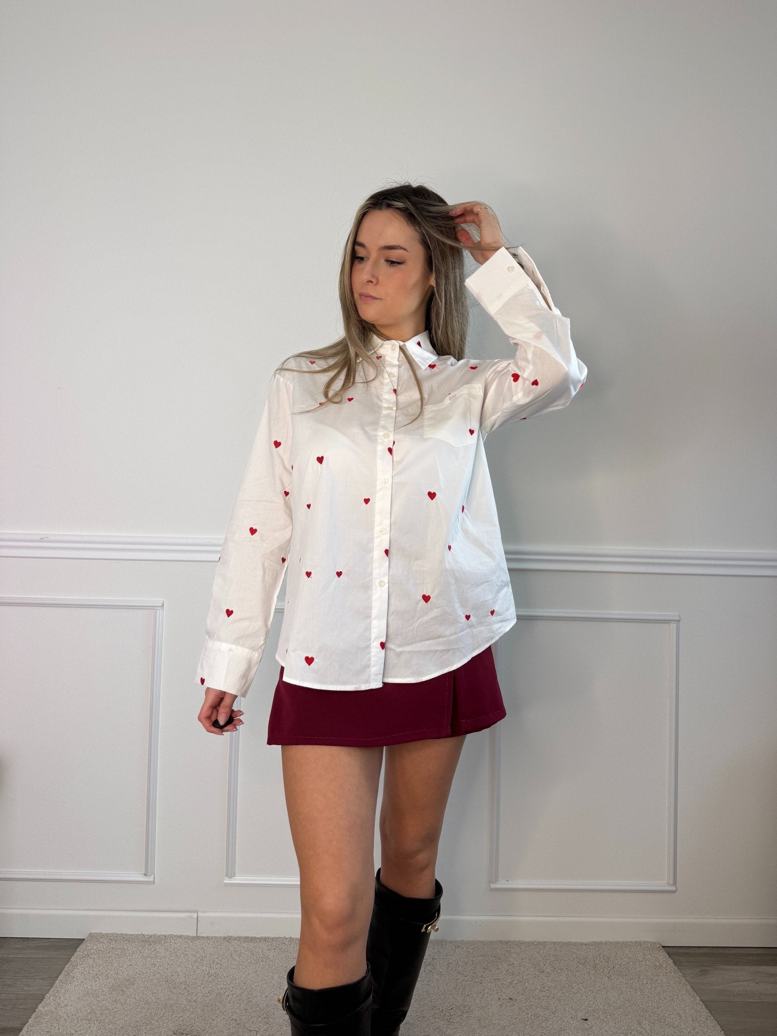 Camicia cuoricini - Follie by Alice