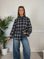 Camicia in flanella a quadri scozzesi ASPEN - Follie by Alice