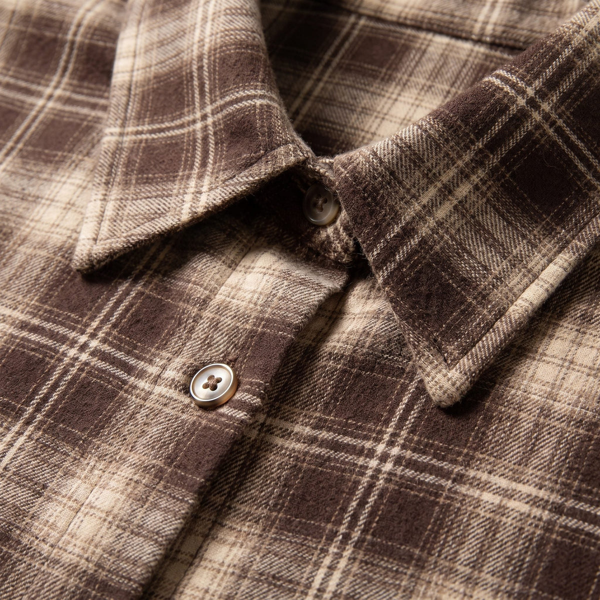 Camicia in flanella a quadri scozzesi ASPEN - Follie by Alice