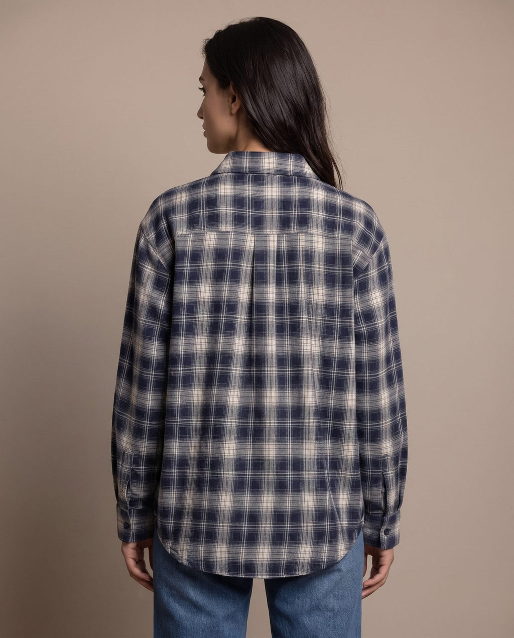 Camicia in flanella a quadri scozzesi ASPEN - Follie by Alice