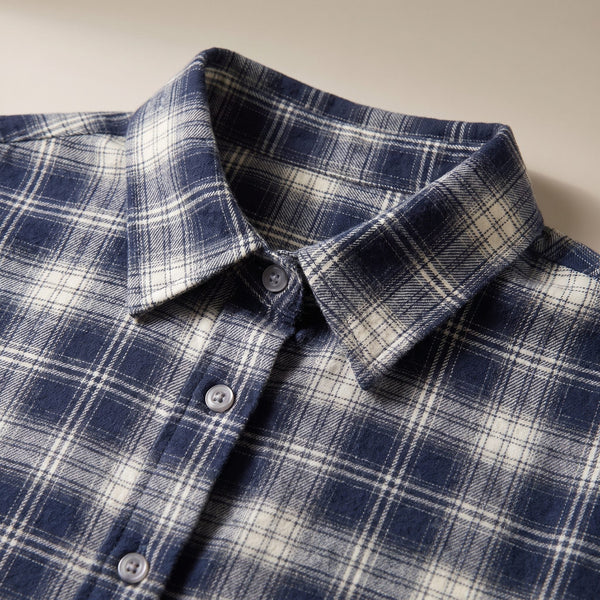 Camicia in flanella a quadri scozzesi ASPEN - Follie by Alice