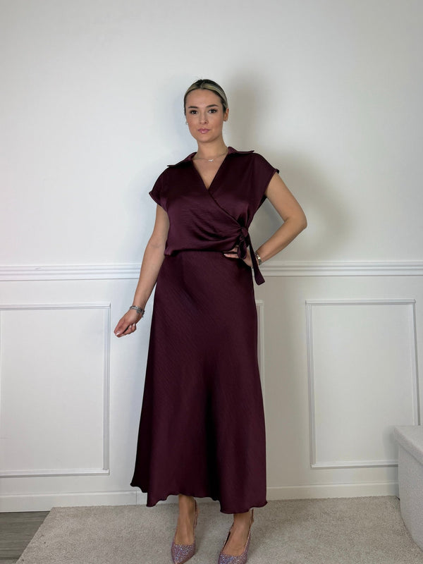 Camicia in raso DIANA - Follie by Alice