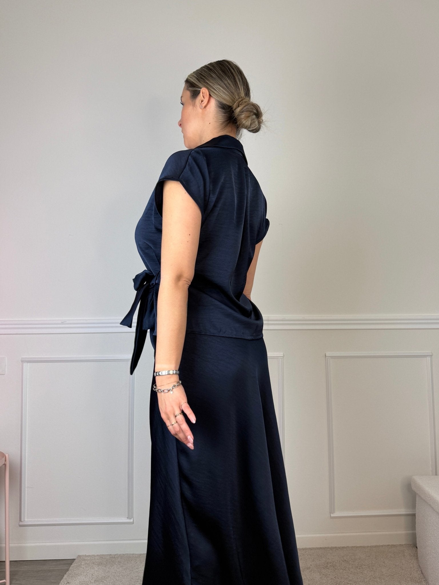 Camicia in raso DIANA - Follie by Alice