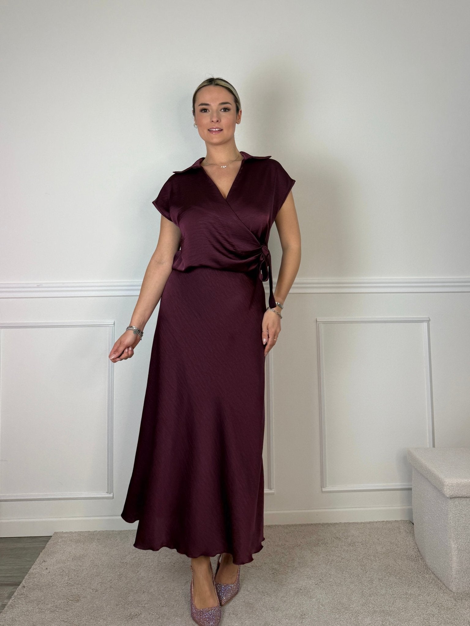 Camicia in raso DIANA - Follie by Alice