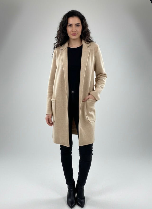 Cappotto beige - Follie by Alice Immagine principale del prodotto