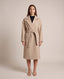 Cappotto lungo a vestaglia con cintura DAVOS - Follie by Alice