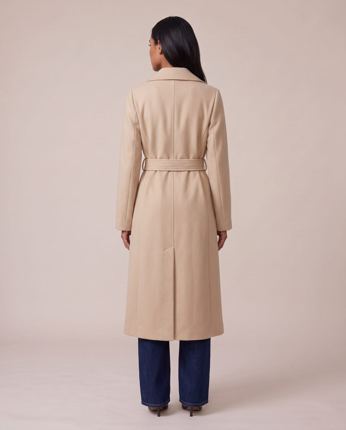 Cappotto lungo con cintura AVENUE - Follie by Alice