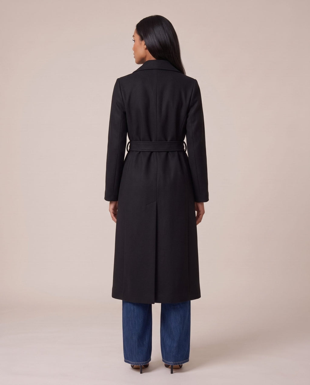 Cappotto lungo con cintura AVENUE - Follie by Alice