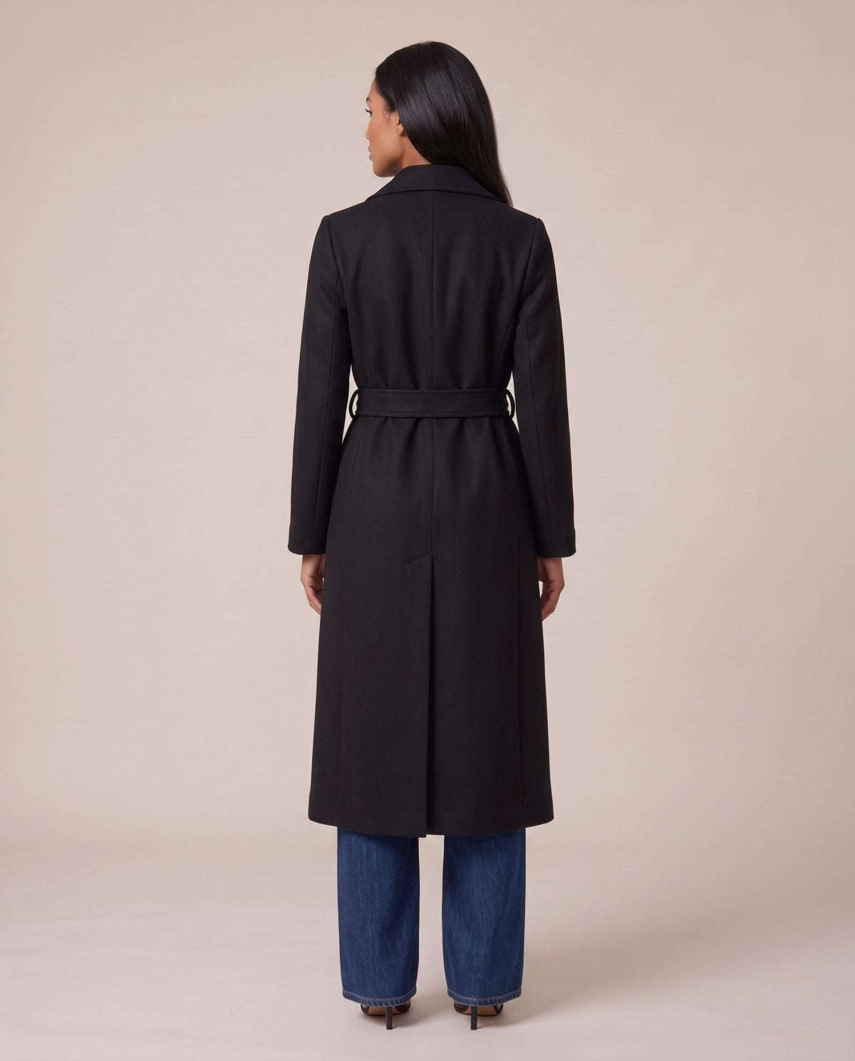 Cappotto lungo con cintura AVENUE - Follie by Alice