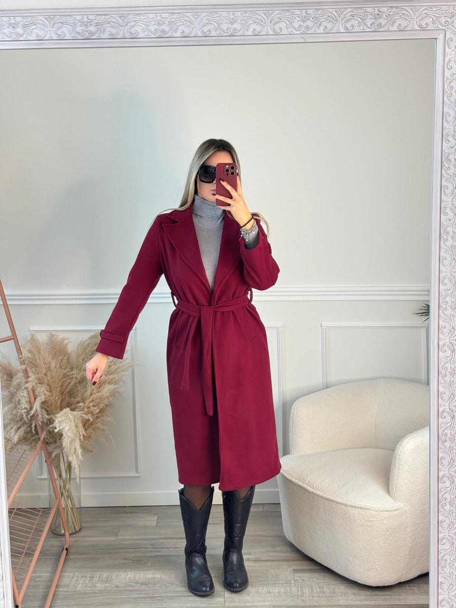 Cappotto lungo con cintura – alternate