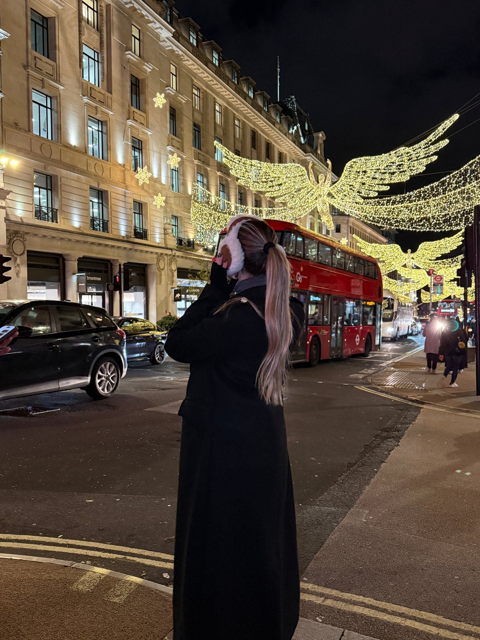 Cappotto lungo doppiopetto con bottoni gioiello - Follie by Alice