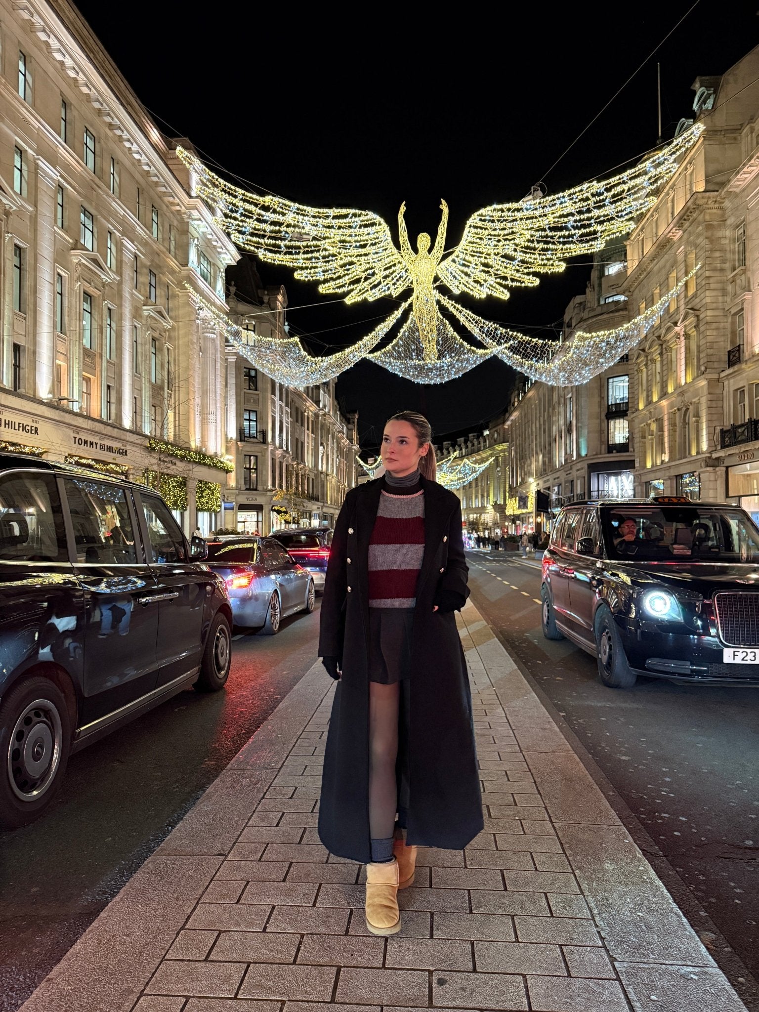 Cappotto lungo doppiopetto con bottoni gioiello - Follie by Alice