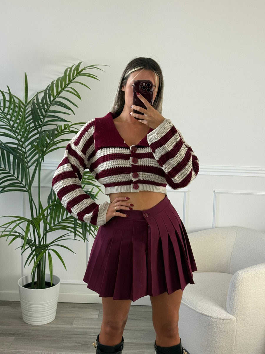 Cardigan righe – alternate
